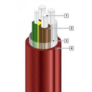 АВВГнг 3х6+1х4